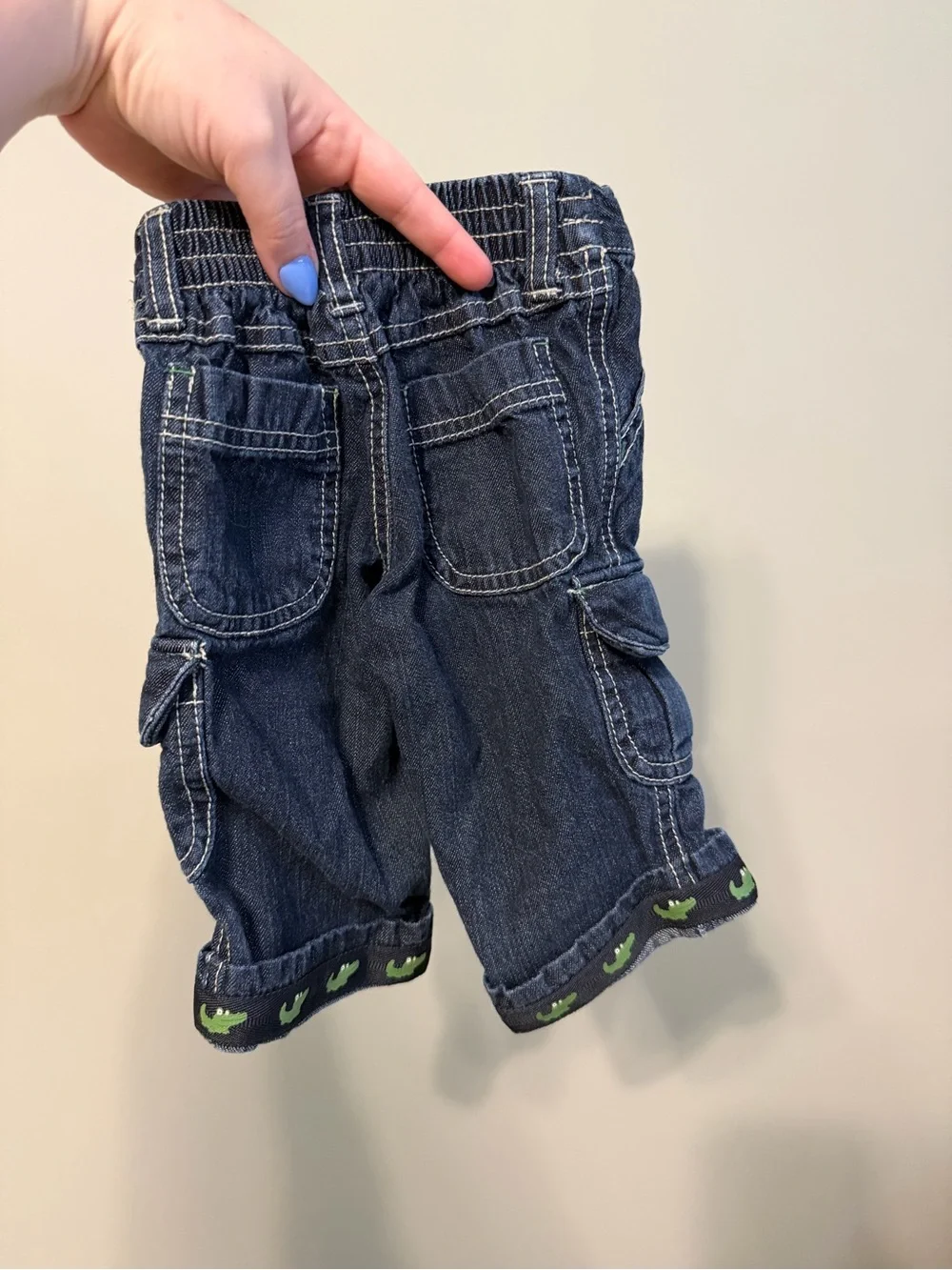 Vintage Baby Gymboree Allogator Jeans